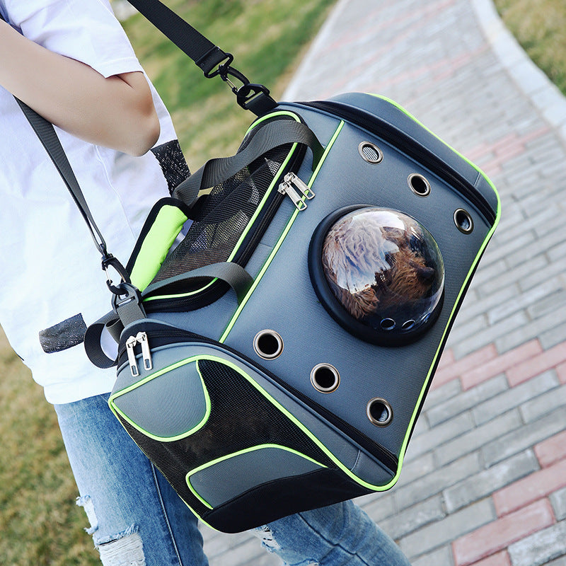 Portable Pet Diaper Backpack Convenient Carrier Bag