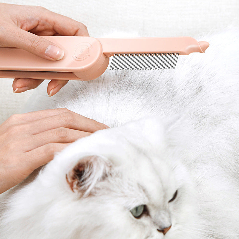 Pet Dematting Grooming Comb for Hair Removal and Massage
