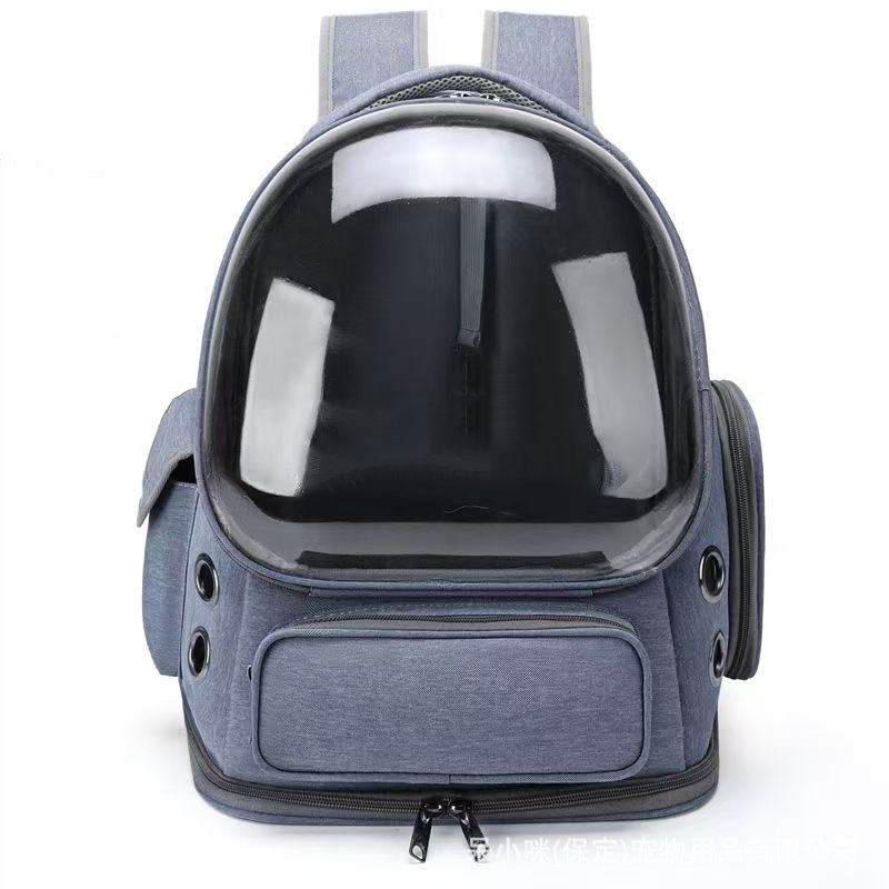 Portable Transparent Pet Backpack Space Capsule Carrier