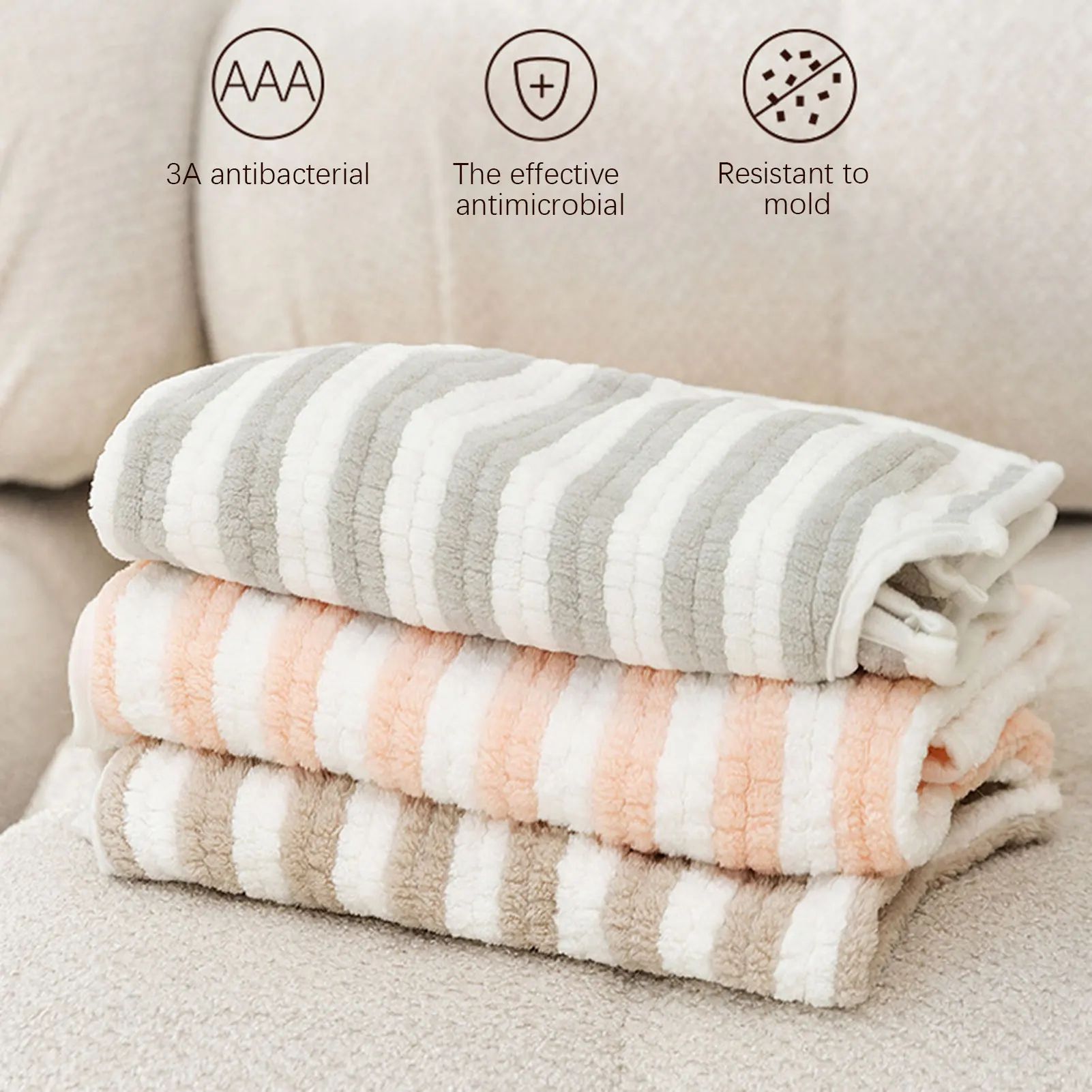 Ultra-Absorbent Quick-Dry Pet Bath Towel for All Sizes