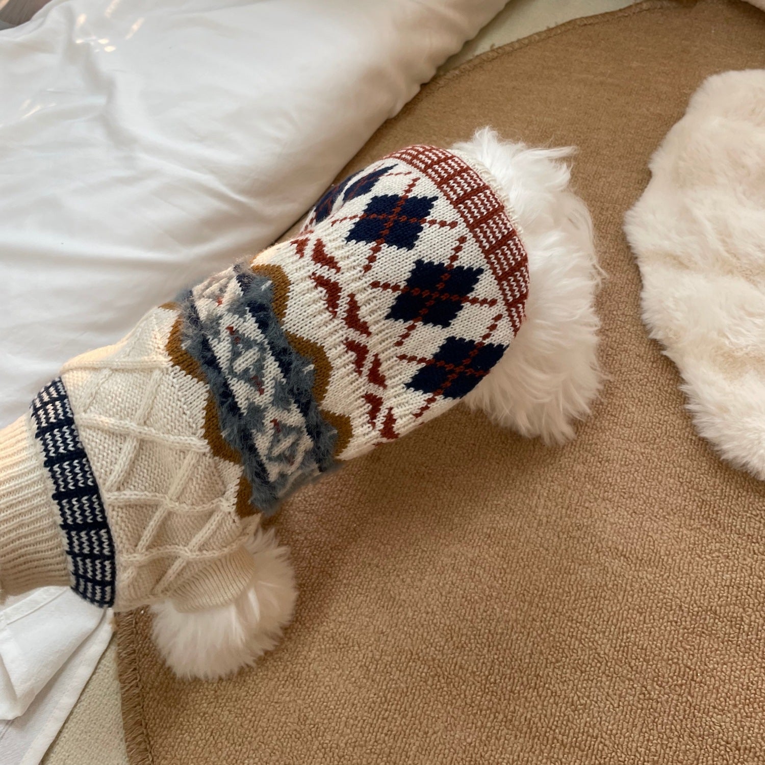 Autumn Winter Knit Sweater for Pets