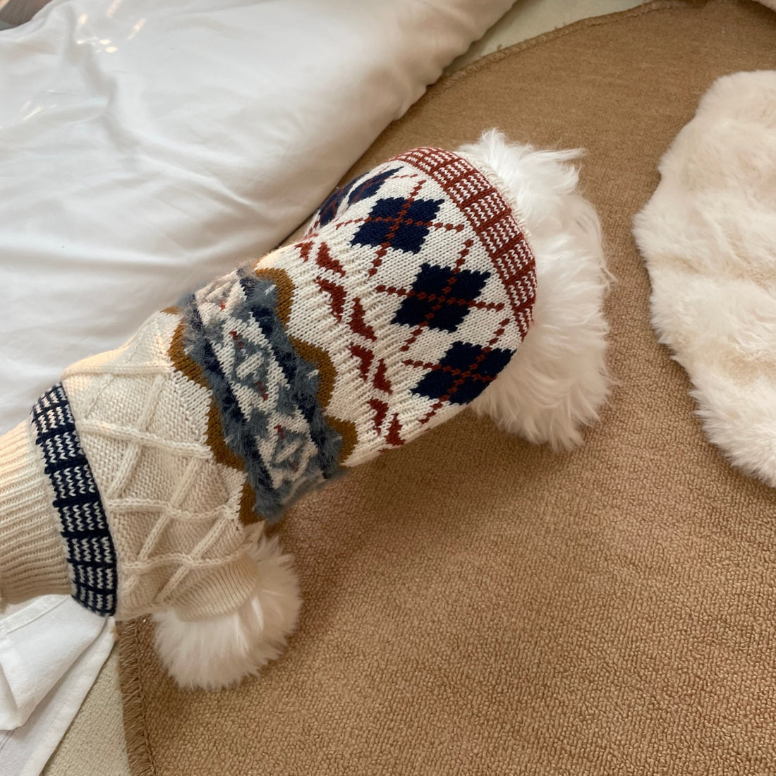 Autumn Winter Knit Sweater for Pets
